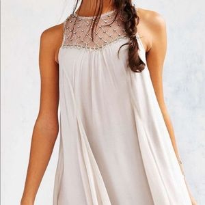 Gorgeous beaded Urban Outfitters dress in GRAY